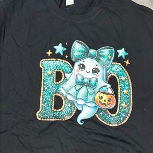 Boo Ghost Halloween Tee